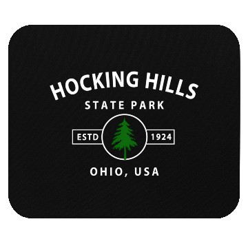 Discover Hocking Hills State Park Ohio Oh Mouse Pads