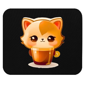 Discover "Mornings Made Better: A Toast to Coffee" Mouse Pads