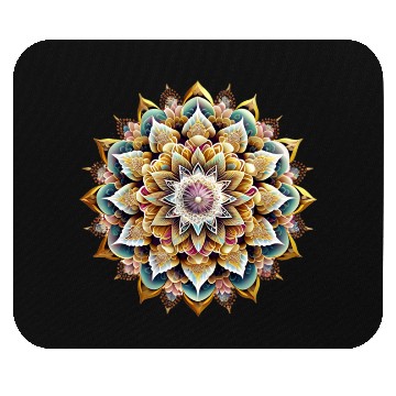 Discover Art therapy mandala Mouse Pads
