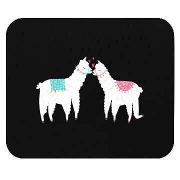 Discover Llama Summer Wedding Anniversary Enet Mouse Pads
