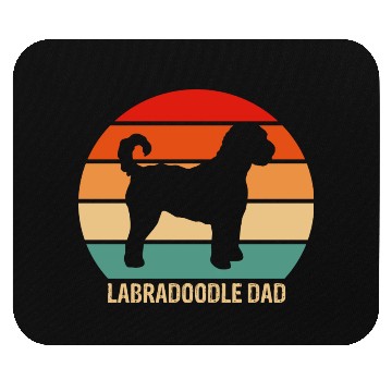Discover labradoodle dad Mouse Pads