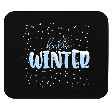 Discover Hello winter Mouse Pads