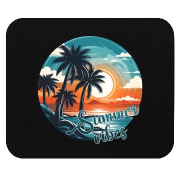 Discover Vintage Summer Vibes Mouse Pads