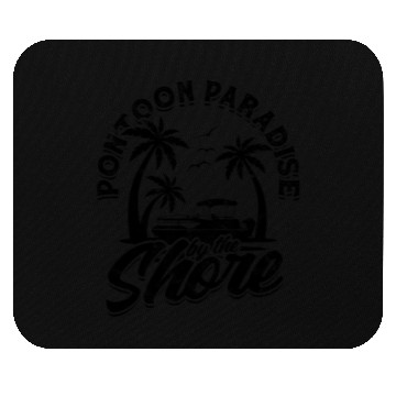 Discover Pontoon paradise by the shore - Pontoon Mouse Pads