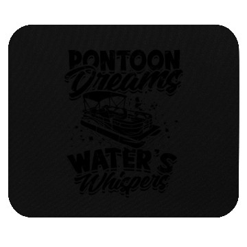 Discover Pontoon dreams, water's whispers - Pontoon Mouse Pads