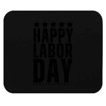 Discover Happy labor Day weekend Mouse Pads