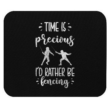 Discover Fencing Sport Fight En Garde Sword Fighting Mouse Pads