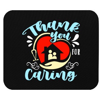 Discover Caregiving Thank You For Caring Family Caregiver Mouse Pads