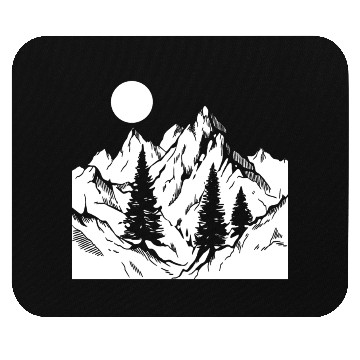 Discover Mountains Nature Outdoor Adventure Mouse Pads