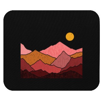 Discover Mountains Nature Adventure Outdoor Mouse Pads