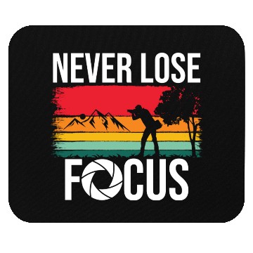 Discover Funny Camera Photography Quote Gift Mouse Pads