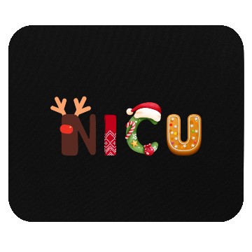Discover Cute NICU Christmas design Mouse Pads