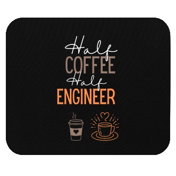 Discover Funny Coffee and Engineer Job Mouse Pads