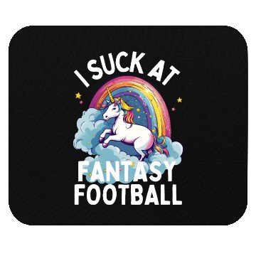 Discover I Suck at Fantasy Football Mouse Pads