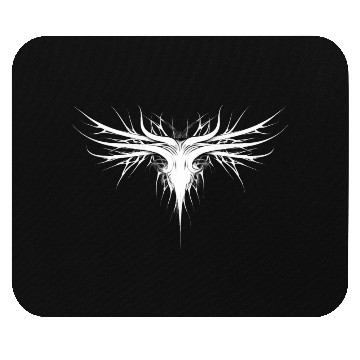 Discover Cyber Sigilism Lightning Bolt Tattoo Design Mouse Pads