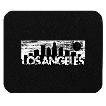 Discover Los Angeles Cityscape Street Wear Mouse Pads
