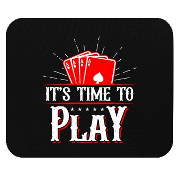 Discover Classic Blackjack It's Time To Play Casino Dealer Mouse Pads