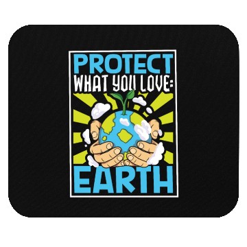 Discover Climate Change Environmental Earth Day Planet Mouse Pads