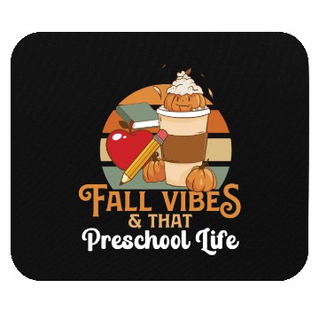 Discover Fall Vibes That Preschool Life Pre K Teacher Mouse Pads