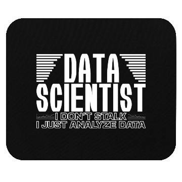 Discover Data Analyst Joke Science Statistical Modeling Big Mouse Pads