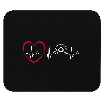 Discover Mechanic Heartbeat Mouse Pads