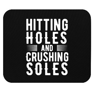 Discover Funny Retro Cornhole Lover Hitting Holes And Mouse Pads
