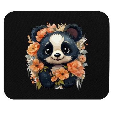 Discover Panda Blossom Harmony Mouse Pads
