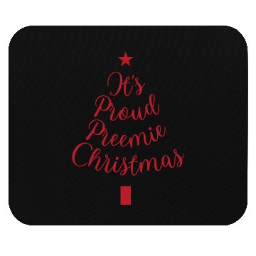 Discover NICU Christmas tree design | Proud Preemie Mouse Pads