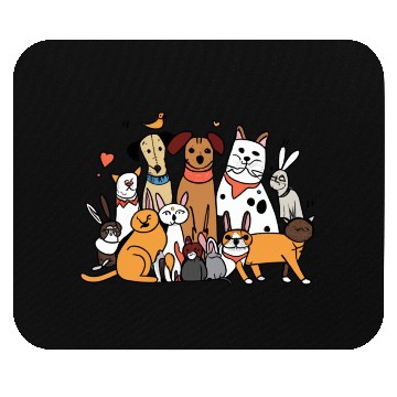 Discover friends Mouse Pads