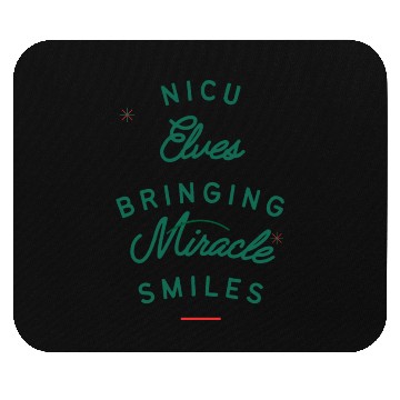 Discover Cute NICU Christmas design Mouse Pads