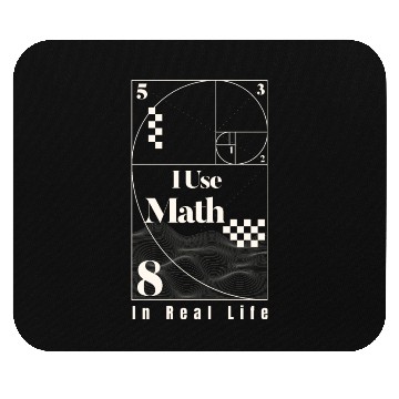 Discover I use math in real life - Smart math teacher funny Mouse Pads