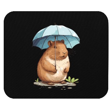 Discover Capybara In Nature Mouse Pads