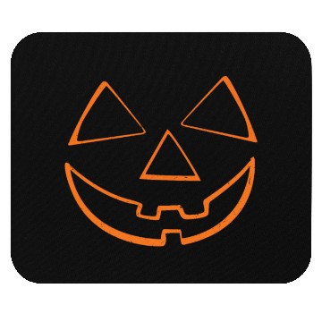 Discover Pumpkin Head Face Lazy Halloween Pumpkin Mouse Pads