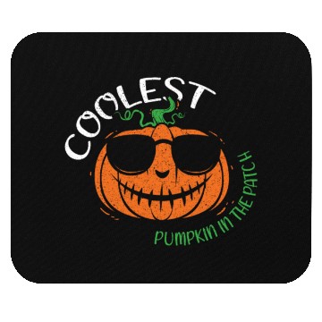 Discover Kids Coolest Pumpkin Cool Lazy Creepy Halloween Mouse Pads