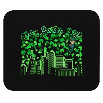 Discover Saint Patrick's Day Houston Texas Mouse Pads