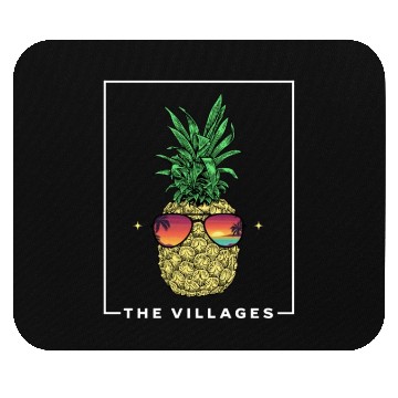 Discover Cool Pineapple Tropical Fruit The Villages Mouse Pads
