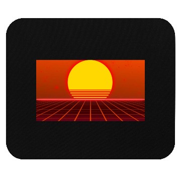 Discover Sci-fi Retro style 80s 90s Futuristic Mouse Pads