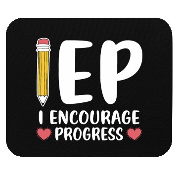 Discover IEP I Encourage Progress Special Education School Mouse Pads