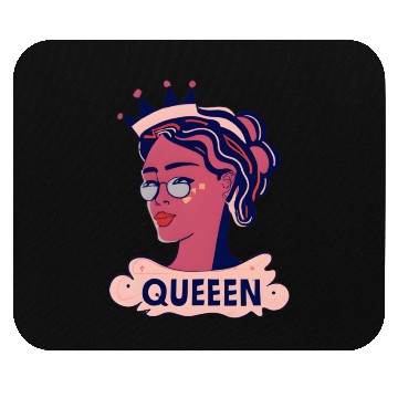 Discover Royal Elegance | Queen Inspired Design Mouse Pads