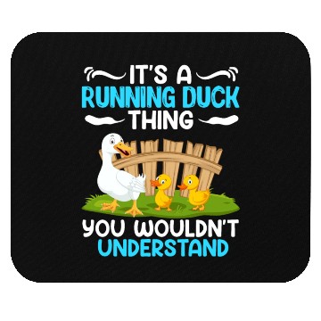 Discover Running Ducks It's a Running Duck Thing Duck Lover Mouse Pads