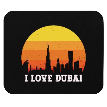 Discover I love Dubai Mouse Pads