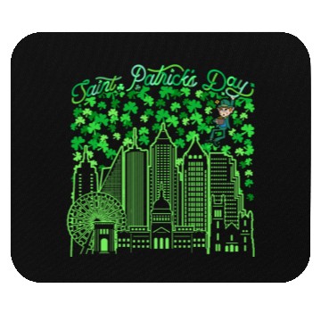 Discover Saint Patrick's Day Atlanta Georgia Mouse Pads