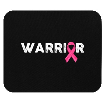 Discover Breast Cancer Awareness Warrior Mouse Pads