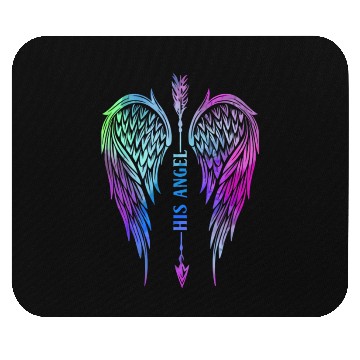Discover His Angel Mouse Pads
