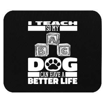Discover Daycare Teacher Dog Mouse Pads
