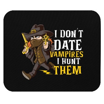 Discover Vampire Hunter Undead Slayer Stake and Cross Mouse Pads
