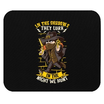 Discover Vampire Hunter Undead Slayer Stake and Cross Mouse Pads