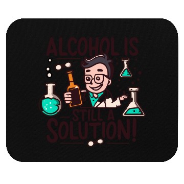 Discover Alcohol ia solution Mouse Pads