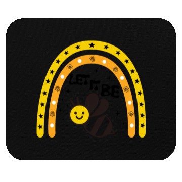 Discover Let it bee Mouse Pads