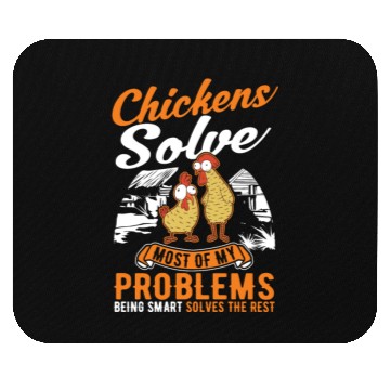 Discover Chickens Chicken Farm Farmer Mouse Pads